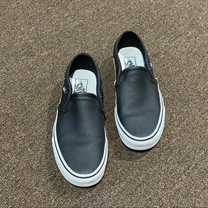 Perf Leather Slip on Vans Vans